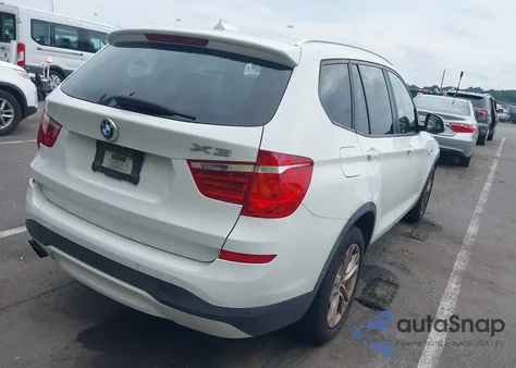 2017 BMW X3 xDrive35I z USA, uszkodzony, nr VIN 5UXWX7C58H0U42024